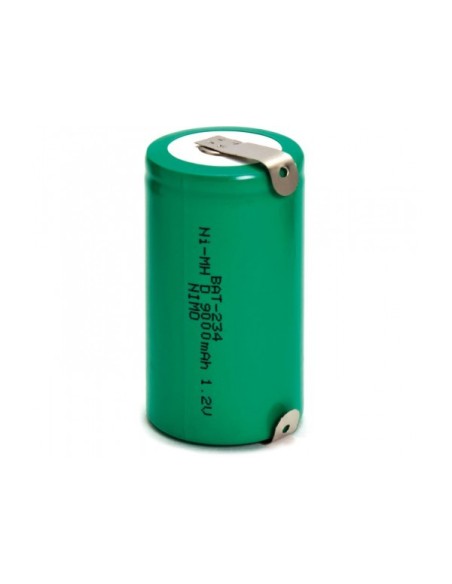 BATERIA R20 ( D ) Ni-Mh 1.2V RECARGABLE CON LENGUETA