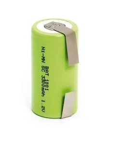 BATERIA  R14 ( C )  Ni-Mh RECARGABLE  1.2V CON LENGUETAS