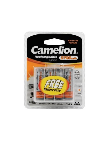 BLITER 4 BATERIAS AA 2700MAH NI-MH RECARGABLES