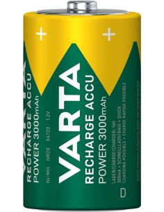 BLISTER 2 BATERIAS R20 ( D ) 1.2V RECARGABLES 2