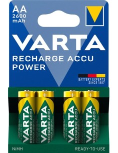 BLISTER 4 ACCU. R6 AA NI-MH VARTA 2600mAh