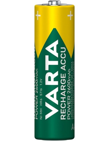 BLISTER 4 ACCU. R6 AA NI-MH VARTA 2600mAh