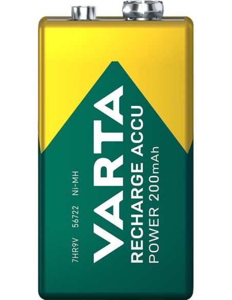 BATERIA Ni-Mh 9V 200mAh RECARGABLE