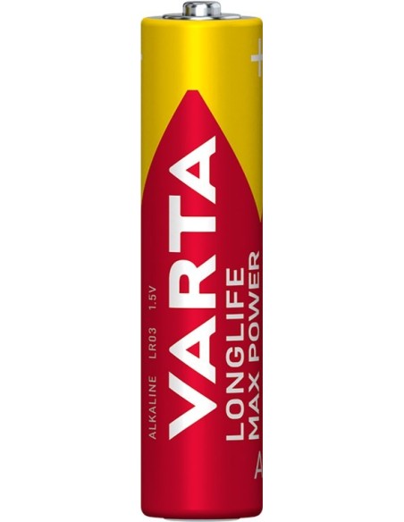 BLISTER 4PILAS R3 AAA VARTA MAX ALKALINA