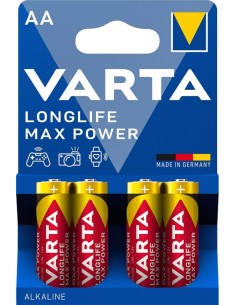 BLISTER 4 PILAS VARTA R6 AA ALKALINAS