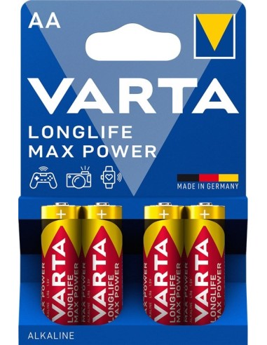 BLISTER 4 PILAS VARTA R6 AA ALKALINAS