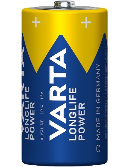 BLISTER 2 PILAS VARTA R14-C ALCALINAS