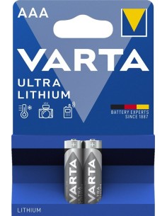 BLISTER 2 PILAS R3-AAA LITIO 1.5V