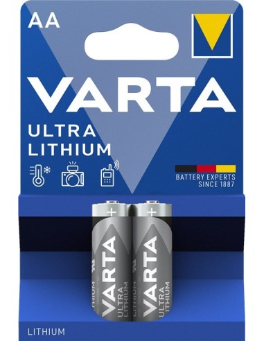 BLISTER 2 PILAS R6-AA LITIO 1.5V