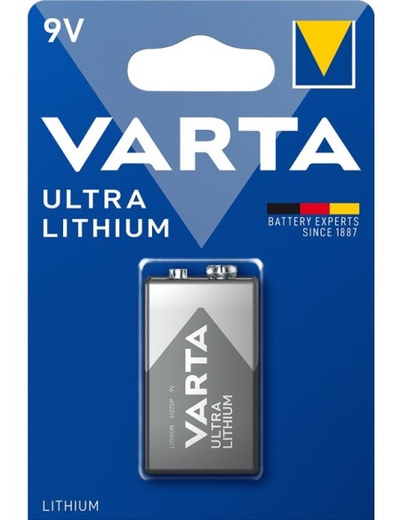 PILA ULTRA LITIO VARTA 9V