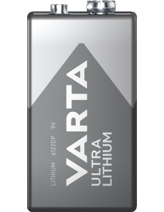 PILA ULTRA LITIO VARTA 9V 2