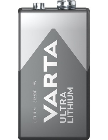 PILA ULTRA LITIO VARTA 9V