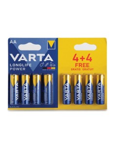LR6/44 PACK 8 ALCALINAS AA R6 VARTA