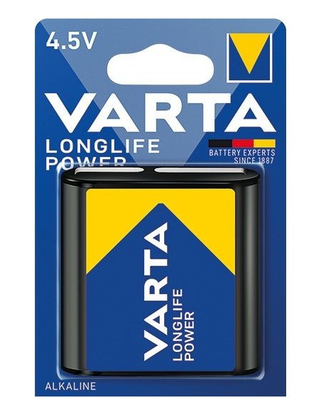 PILA VARTA 4.5V 3R12 ALKALINA