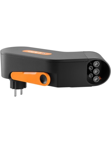 Cable de carga tipo 2, hasta 7,4 kW, 5 m, naranja