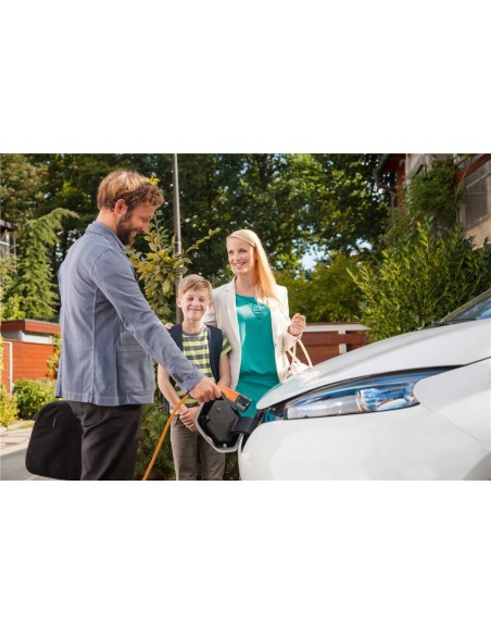 Cable de carga tipo 2, hasta 7,4 kW, 7 m, naranja