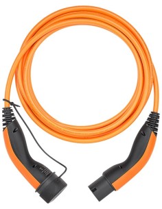 Cable de carga tipo 2, hasta 11 kW, 5 m, naranja 2