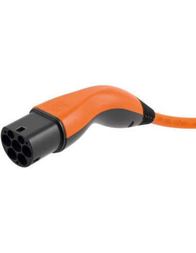Cable de carga tipo 2, hasta 11 kW, 7 m, naranja