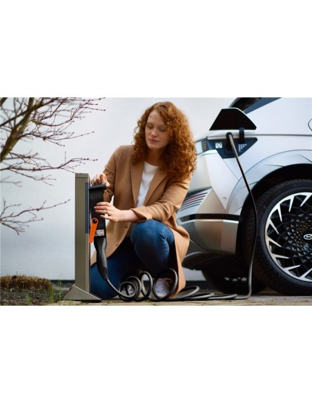 Cable de carga tipo 2 HELIX®, hasta 7,4 kW, 5 m, negro