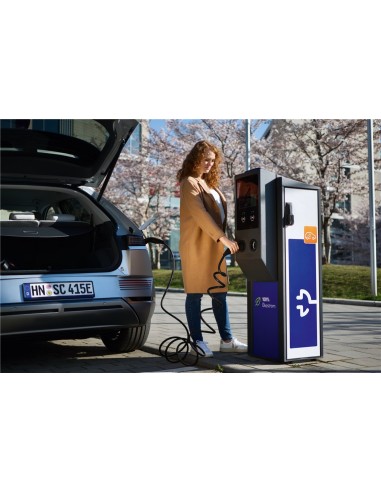 Cable de carga tipo 2 HELIX®, hasta 7,4 kW, 5 m, negro