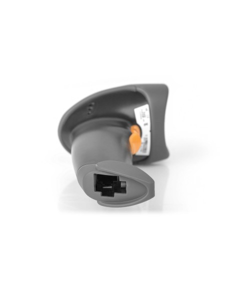 Escáner manual para códigos de barras 2D, con batería, compatible con Bluetooth y código QR