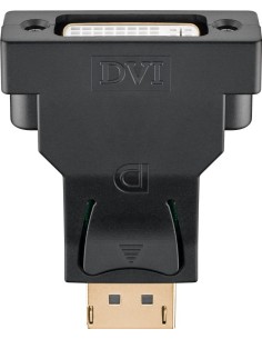 ADAPTADOR DISPLAY PORT MACHO A DVI-D HEMBRA
