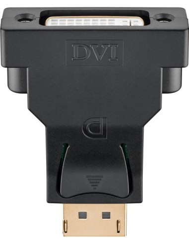 ADAPTADOR DISPLAY PORT MACHO A DVI-D HEMBRA