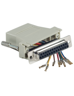 ADAPTADOR CONFIGURABLE  TELEFONICO RJ45 A 25H