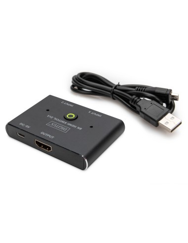 Conmutador 8K HDMI, 2x1