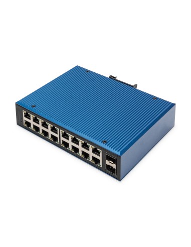 Conmutador industrial Ethernet de 16 puertos 10/100/1000BASE-TX +2G SFP