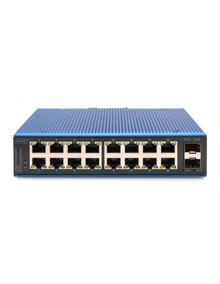 Conmutador industrial Ethernet de 16 puertos 10/100/1000BASE-TX +2G SFP