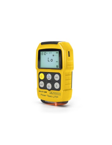 Fiber Test UTP: Medidor de potencia óptica, VFL y tester ethernet