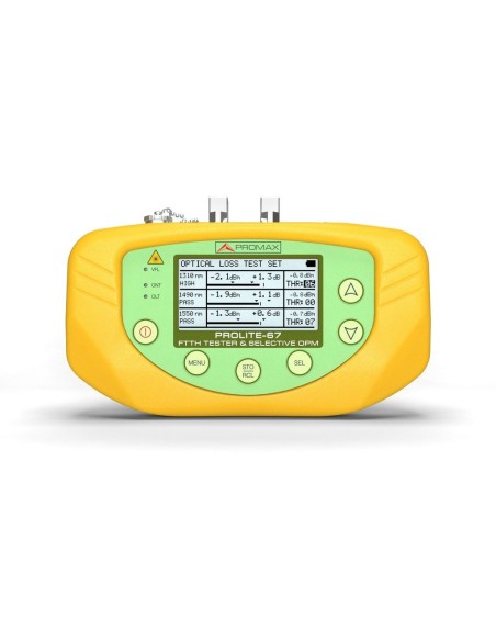 Medidor selectivo de potencia optica para FTTX-xPON  PROMAX