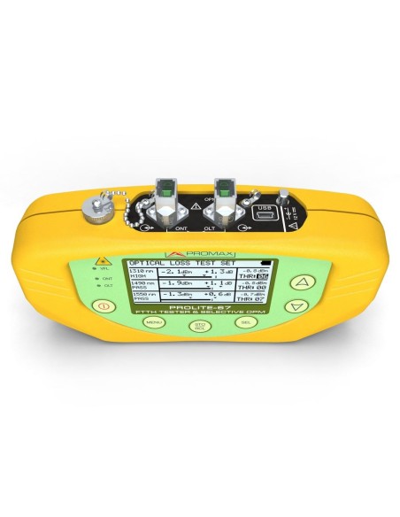 Medidor selectivo de potencia optica para FTTX-xPON  PROMAX