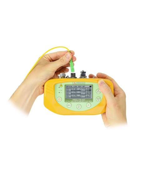 Medidor selectivo de potencia optica para FTTX-xPON  PROMAX