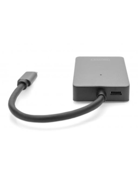 Lector de tarjetas USB-C, 2 puertos, alta velocidad