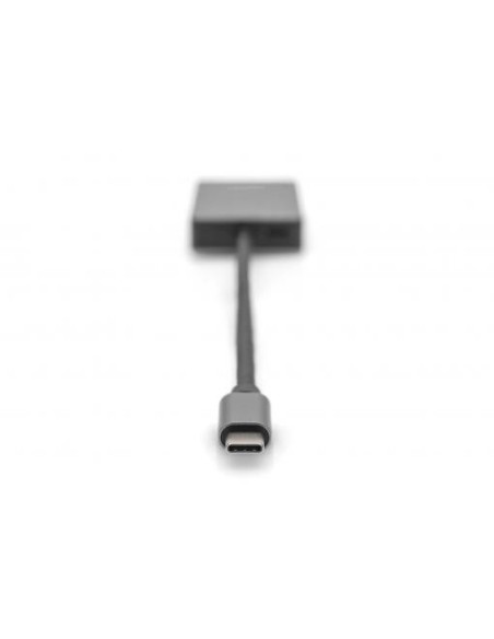 Lector de tarjetas USB-C, 2 puertos, alta velocidad