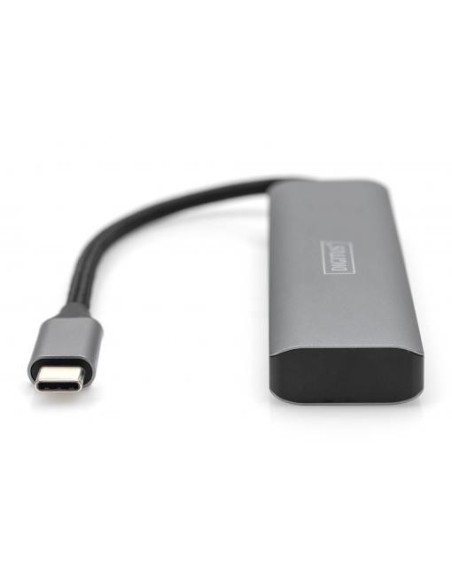 Hub de 4 puertos USB-C, 2 USB A + 2 USB-C