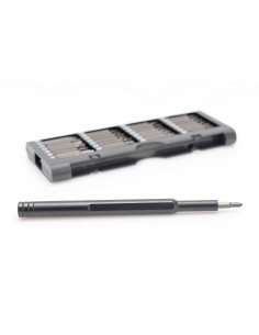 Juego de destornilladores para mecánica de precisión, 57 piezas 2