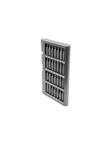 Juego de destornilladores para mecánica de precisión, 57 piezas