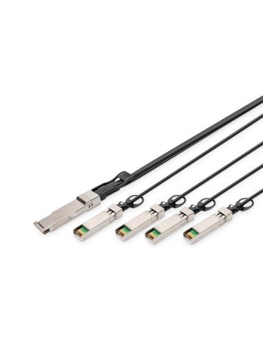 Cable de conexión directa 40G QSFP+ to 4XSFP+ 2 m