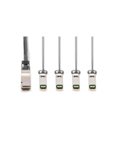 Cable de conexión directa 40G QSFP+ to 4XSFP+ 2 m