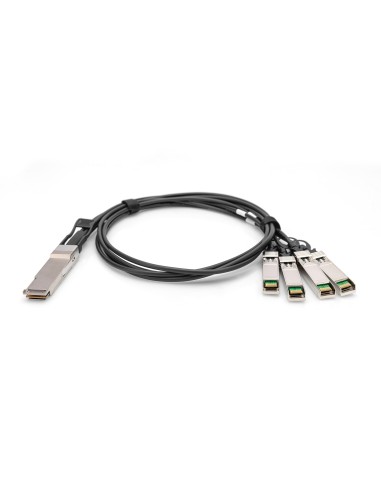 ble de conexión directa 40G QSFP+ to 4XSFP+ 3 m
