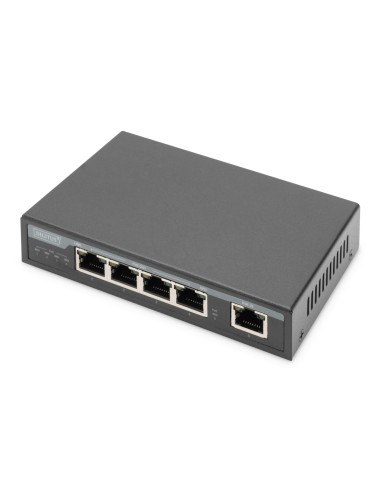 Extensor Gigabit PoE para interiores, 4 puertos, 85 W, 100 m