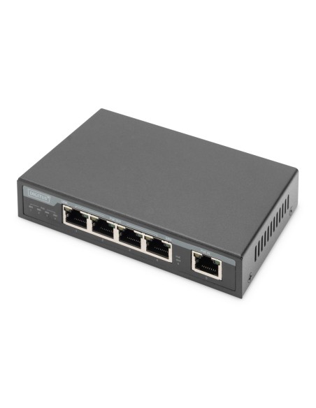 Extensor Gigabit PoE para interiores, 4 puertos, 85 W, 100 m