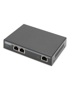 Extensor Gigabit PoE para interiores, 2 puertos, 60 W, 100 m