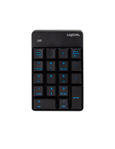 Teclado inalámbrico, 2,4 GHz, negro 2