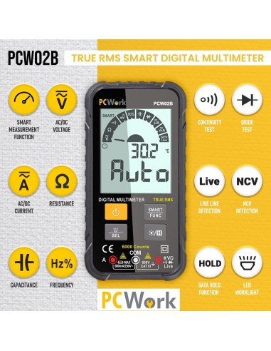 MULTIMETRO DIGITAL TRMS