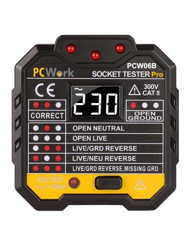 SOCKET TESTER - RCD TESTER