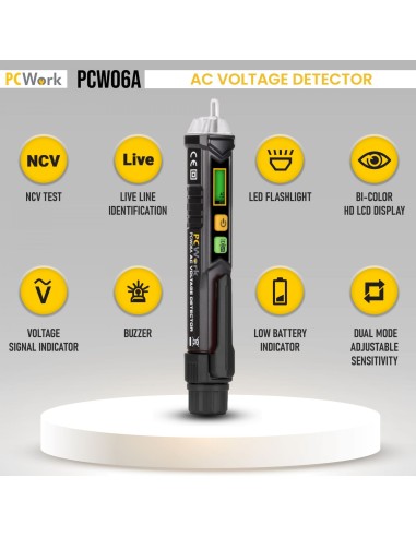 DETECTOR DE VOLTAJE SIN CONTACTO